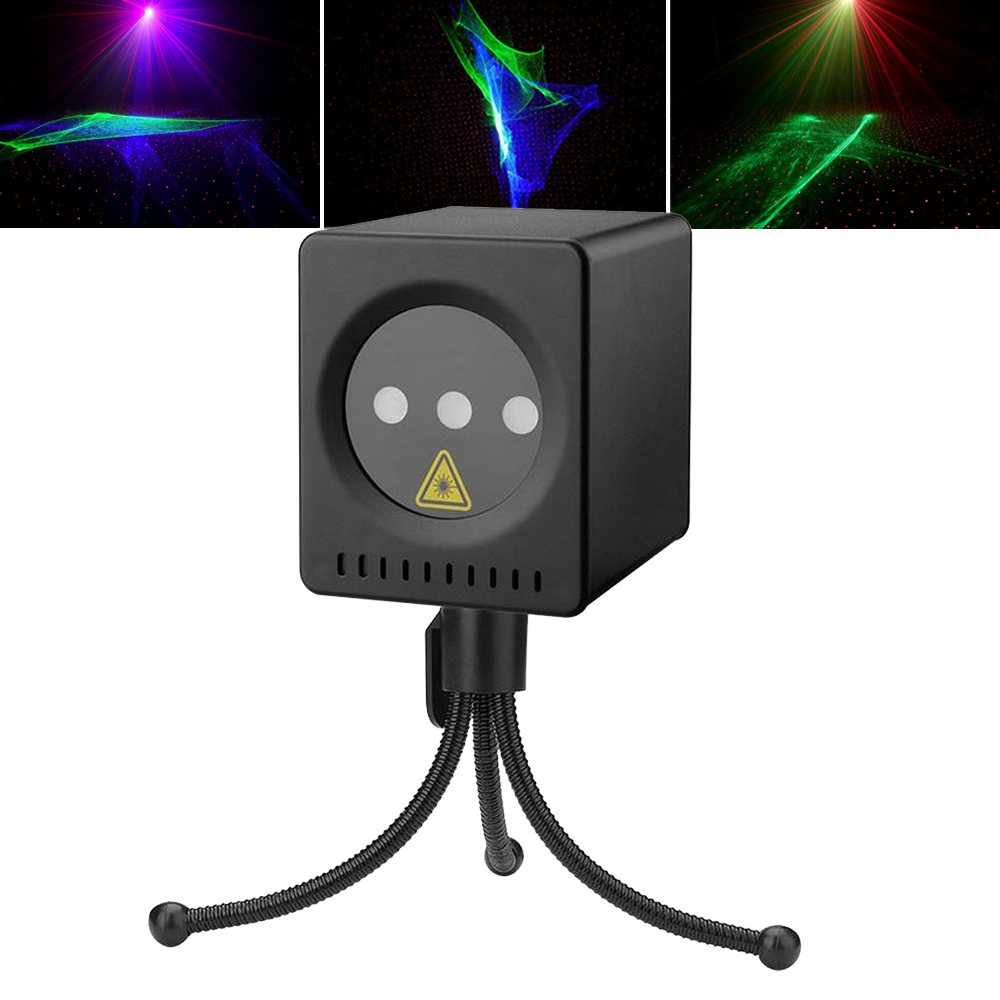 Lighting Effect Home Decor - 미니 휴대용 DJ 조명, 충전식 RG