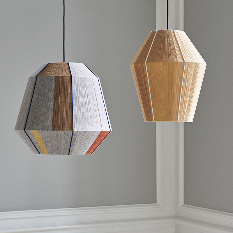 Japanese Lighting Decor - 일본식 창의적인 대마 로프 등나무 엮은