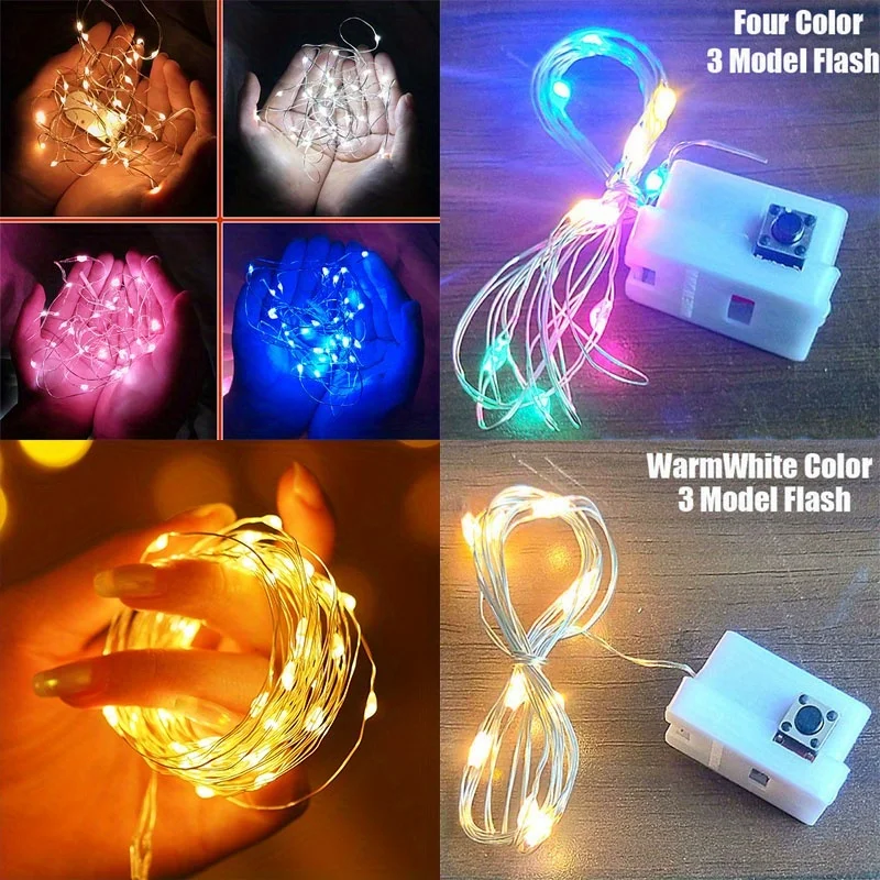 Decor Lighting Pack - 10 팩 방수 미니 요정 조명