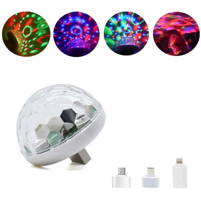 Lighting Effect Home Decor - 팝 USB 미니 디스코 무대 조명