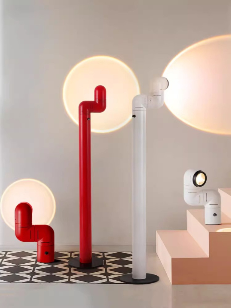 Floor Lamp Tripod - 스페인 스페이스 에이지 플로어 램프 디자이너