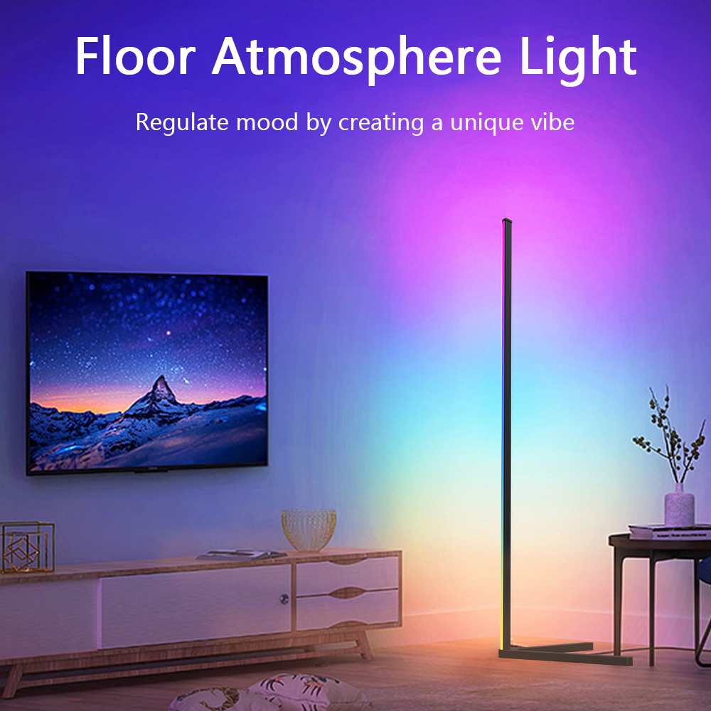 Floor Lamp Tripod - RGB LED 플로어 램프, 실내 홈