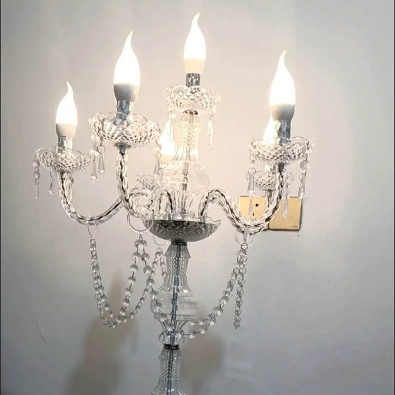 Lighting Decor For Living Room - 현대적인 고급 캔들 램프 웨딩 센터피스