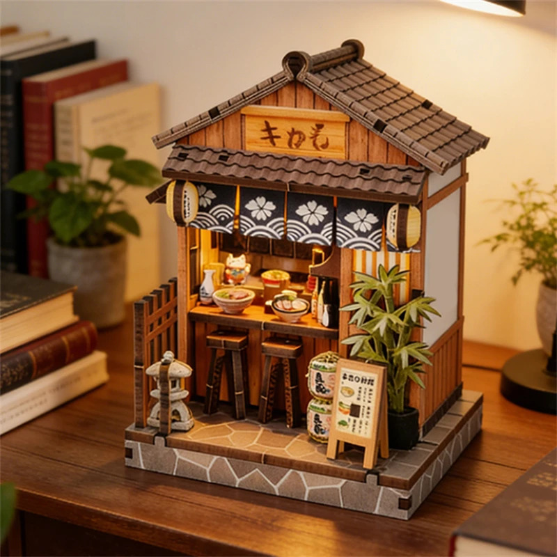 2026 DIY 나무 미니 카사 일본식 선술집 미니어처 - Japanese Lighting Decor 리뷰 및 가격