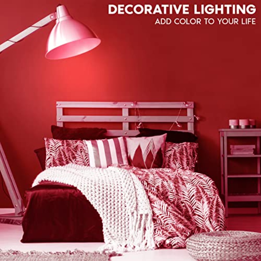 A19 에디슨 LED 전구, 4.5W 60W 상당, 컬 - Lighting Decoration Outdoor 리뷰 및 가격