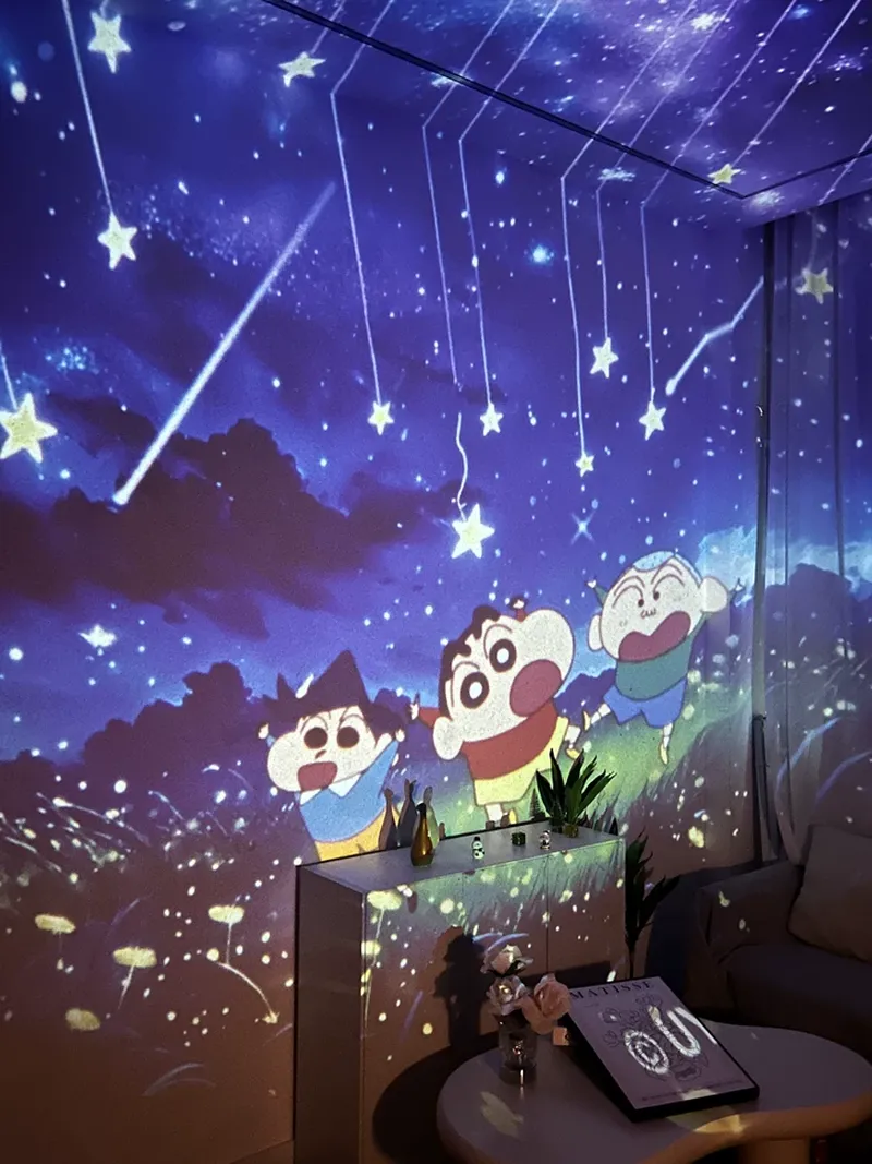 크레용신짱 스타 프로젝터 야간 조명, 다이나믹 유성&은 - Star Projector Night 리뷰 및 가격