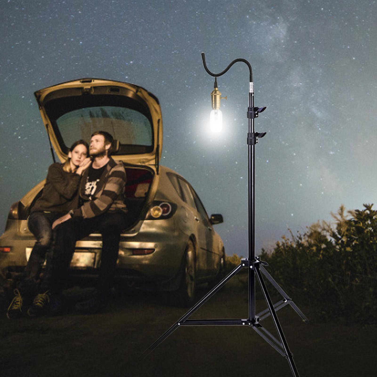 2m 캠핑라이트 스탠드 접이식 텔레스코핑 삼각대 조절  - Floor Lamp Tripod 리뷰 및 가격