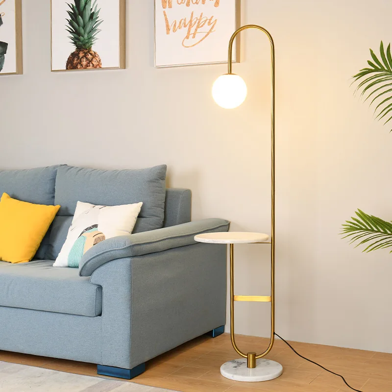 찻상 모던 LED 플로어 램프, 골드 블랙, 라운드 테 - Floor Lamp Tripod 리뷰 및 가격