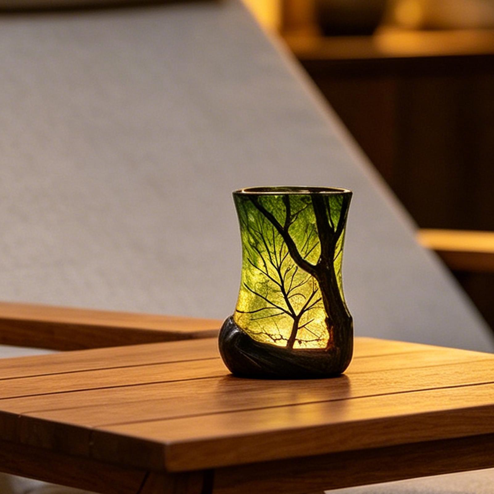 침대 옆 테이블 램프 숲 모양 야간 조명, 가정, 사무 - Lighting Decor For Bedroom 리뷰 및 가격