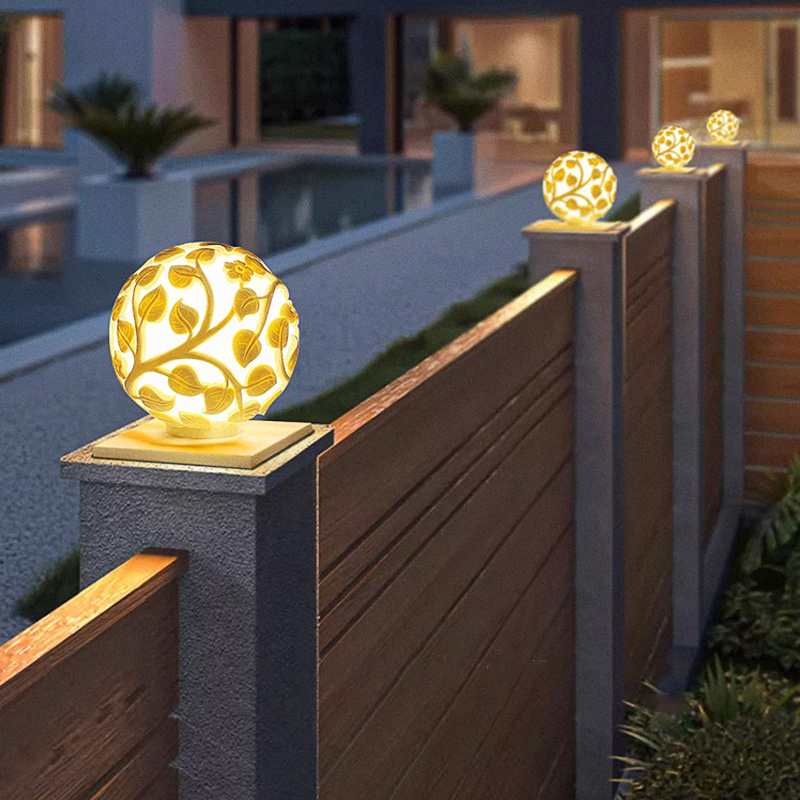 야외 기둥 조명 태양광 LED 기둥 조명 비태양광 조명 - Lighting Decoration Outdoor 리뷰 및 가격