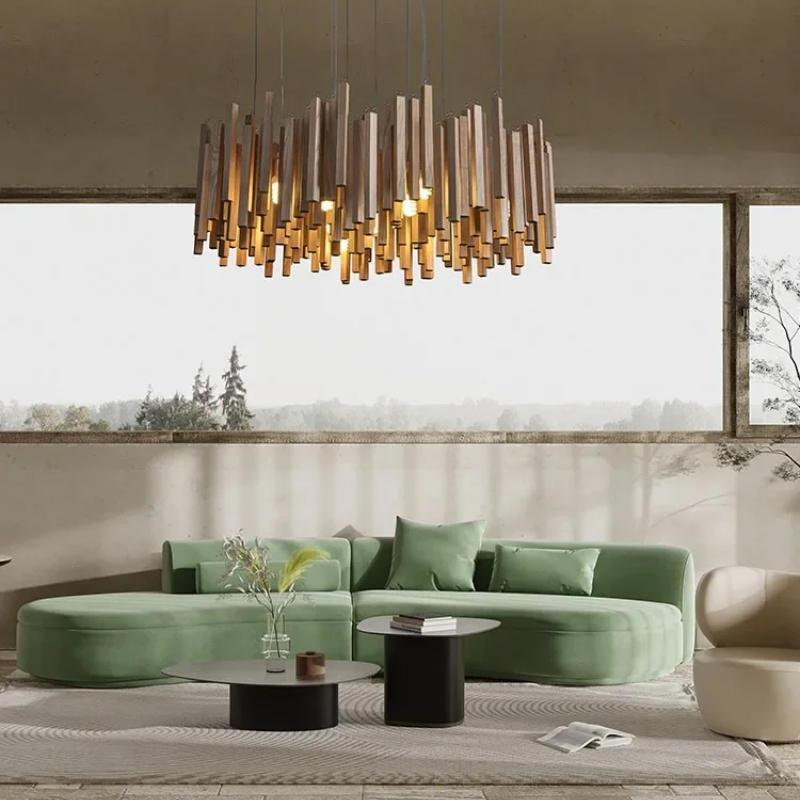 목재 천장 램프 레스토랑 천장 샹들리에 룸 장식 걸이식 - Japanese Lighting Decor 리뷰 및 가격