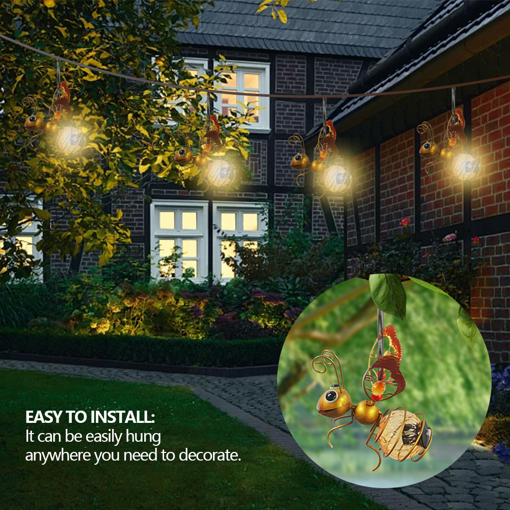 태양열 구동식 해충 퇴치등, 금속 재질의 날벌레 퇴치  - Lighting Bug Decor 리뷰 및 가격