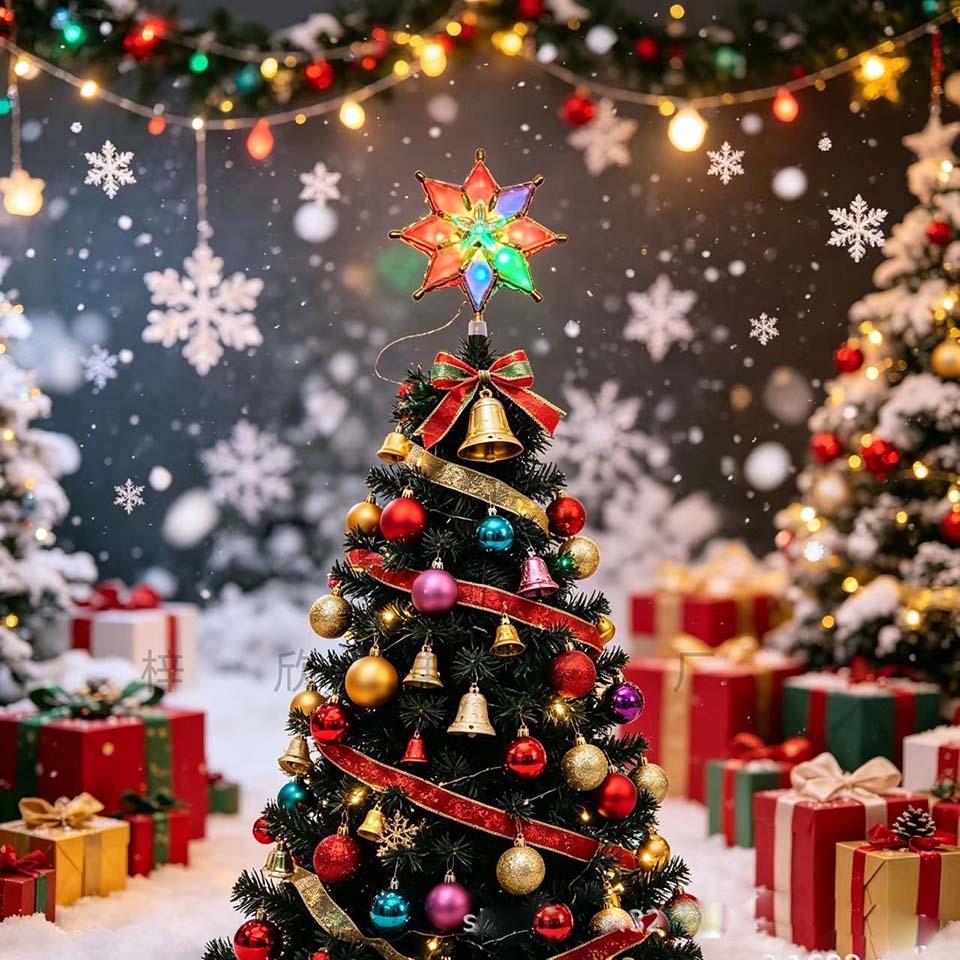 조명이 달린 별 모양 트리 토퍼 크리스마스 LED 체인 - Pendant Lighting Christmas Decor 리뷰 및 가격