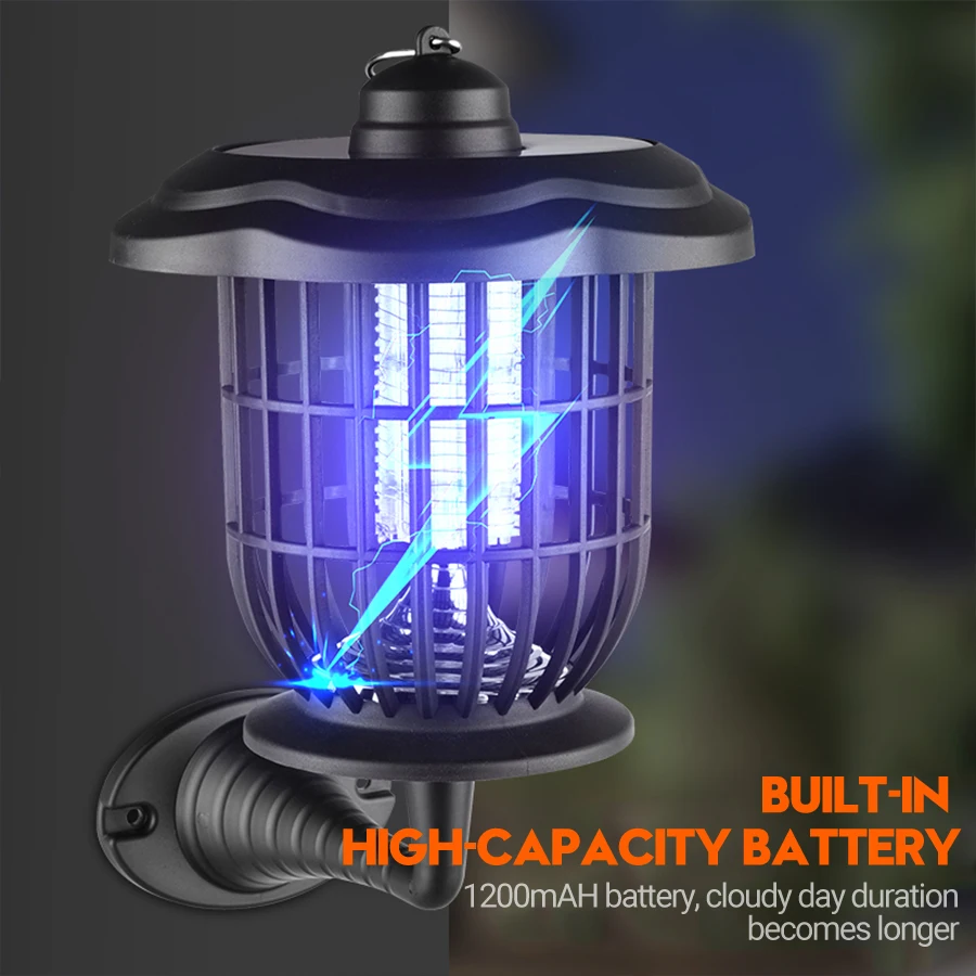 2-in-1 1200mAh LED 태양광 해충 퇴치기( - Lighting Bug Decor 리뷰 및 가격