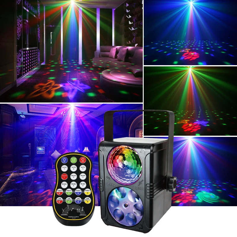 LED 레이저 프로젝션 무대 조명 RGBW DJ 디스코 - Lighting Effect Home Decor 리뷰 및 가격