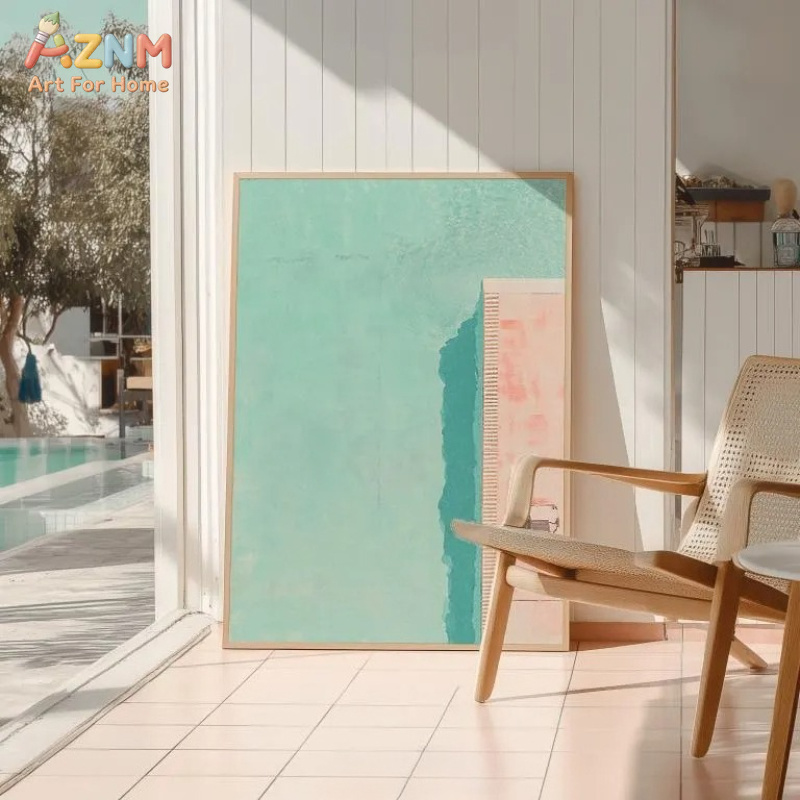 미니멀리스트 야외 스포츠 포스터, 가벼운 여름 녹색 레 - Lighting Decor For House 리뷰 및 가격