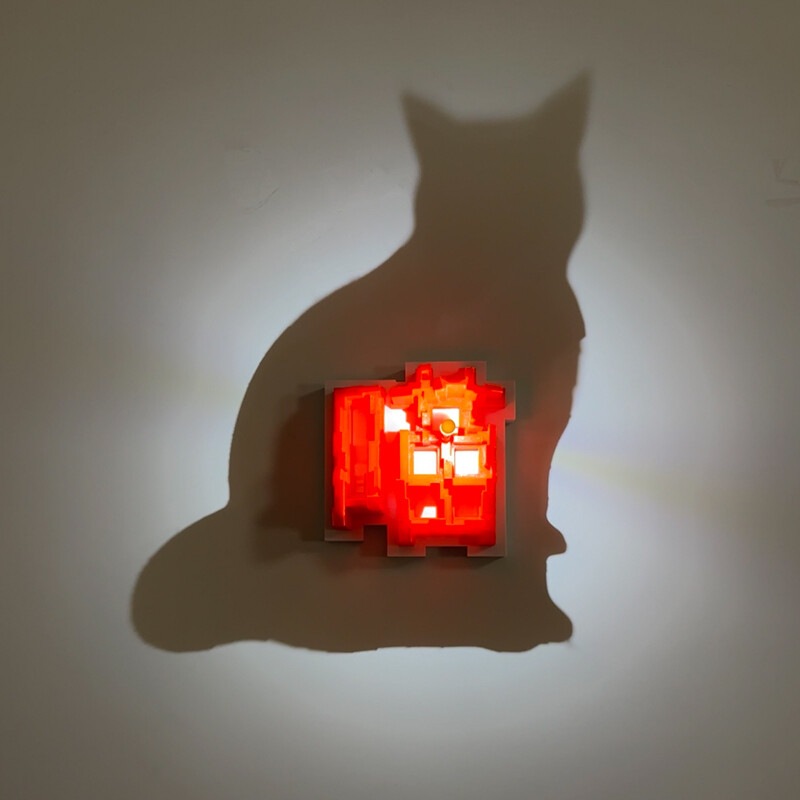 드롭쉬핑 3D 라이트 섀도우 무드등, 인터랙티브 무드등 - Lighting Decor For Bedroom 리뷰 및 가격