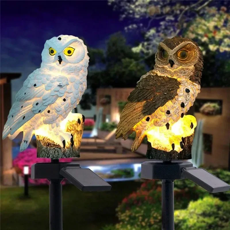 태양광 올빼미 조각상 정원등 LED 방수 야외 장식 ( - Lighting Decor Ideas 리뷰 및 가격
