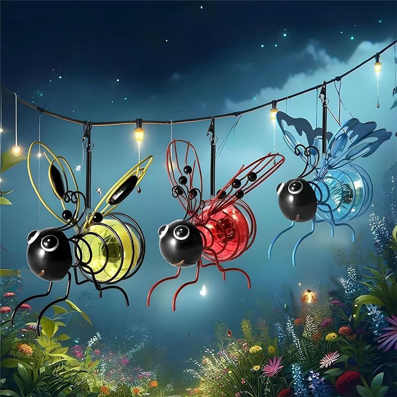 [NEW!A93G】 태양광 꿀벌 시뮬레이션 조명, 야외 - Lighting Bug Decor 리뷰 및 가격