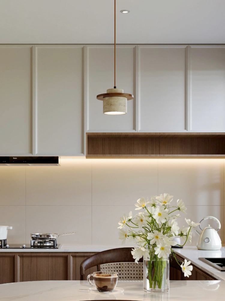 일본식 와비사비 노란색 동굴석 펜던트 램프 빈티지 나무 - Japanese Lighting Decor 리뷰 및 가격