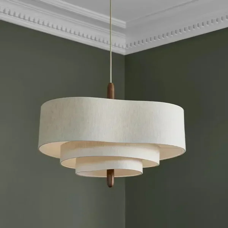 일본 Wabi Sabi 천으로 천장 샹들리에 거실 섬  - Japanese Lighting Decor 리뷰 및 가격