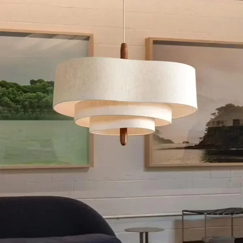 일본 Wabi Sabi 천으로 천장 샹들리에 거실 섬  - Japanese Lighting Decor 리뷰 및 가격
