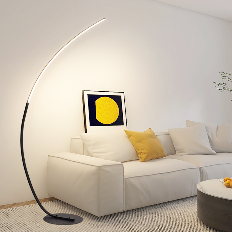 북유럽 LED 코너 조명 플로어 램프 블랙 화이트 C  - Floor Lamp Tripod 리뷰 및 가격