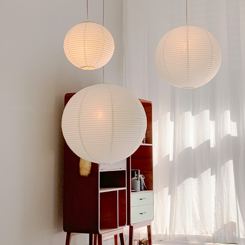 북유럽 덴마크 종이 펜던트 조명, 일본 빈티지 노구치  - Japanese Lighting Decor 리뷰 및 가격
