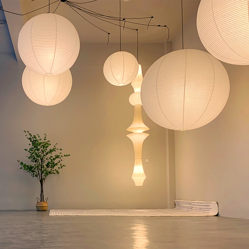 북유럽 덴마크 종이 펜던트 조명, 일본 빈티지 노구치  - Japanese Lighting Decor 리뷰 및 가격