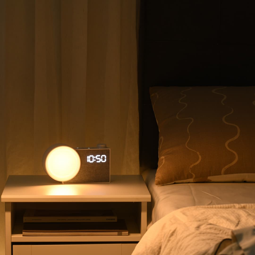 WILIT LED 무드등 알람 시계, 백색소음 및 타이 - Lighting Decor For Bedroom 리뷰 및 가격