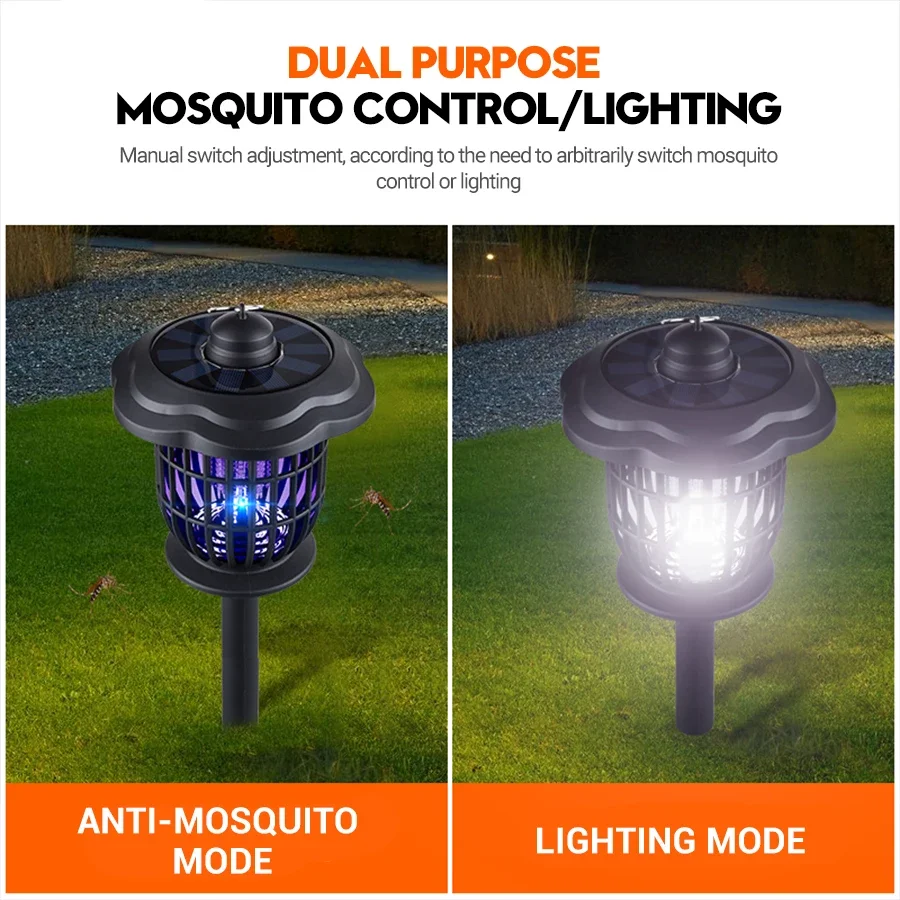 2-in-1 1200mAh LED 태양광 해충 퇴치기( - Lighting Bug Decor 리뷰 및 가격