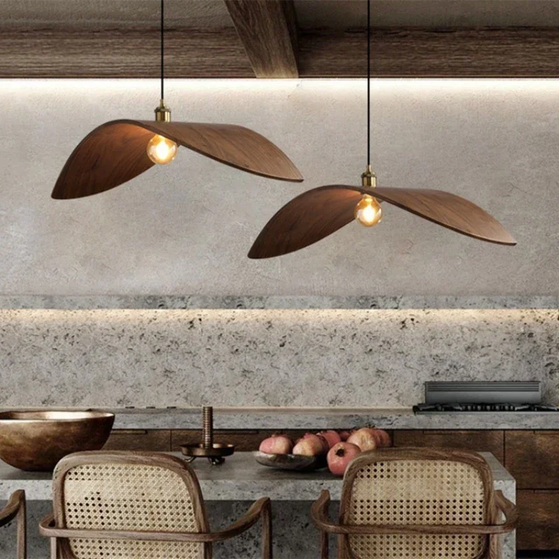 모던 와비 사비 호두나무 샹들리에, 가정용 조명, 일본 - Japanese Lighting Decor 리뷰 및 가격