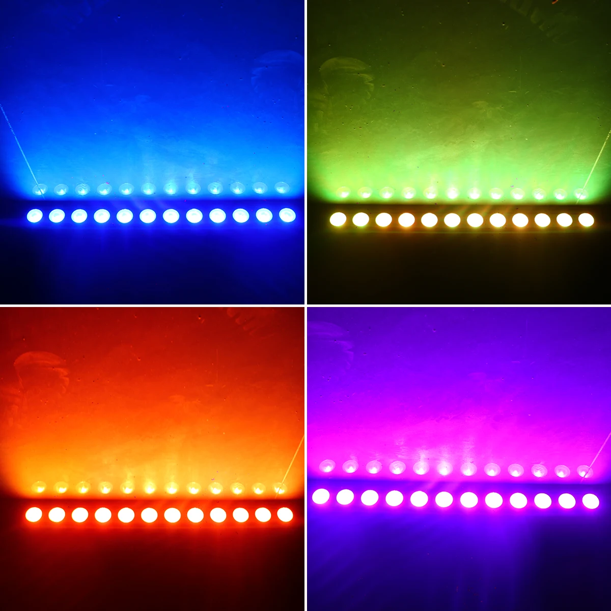 외계인 12 LED RGBW 4IN1 DMX 벽 세척  - Lighting Effect Home Decor 리뷰 및 가격